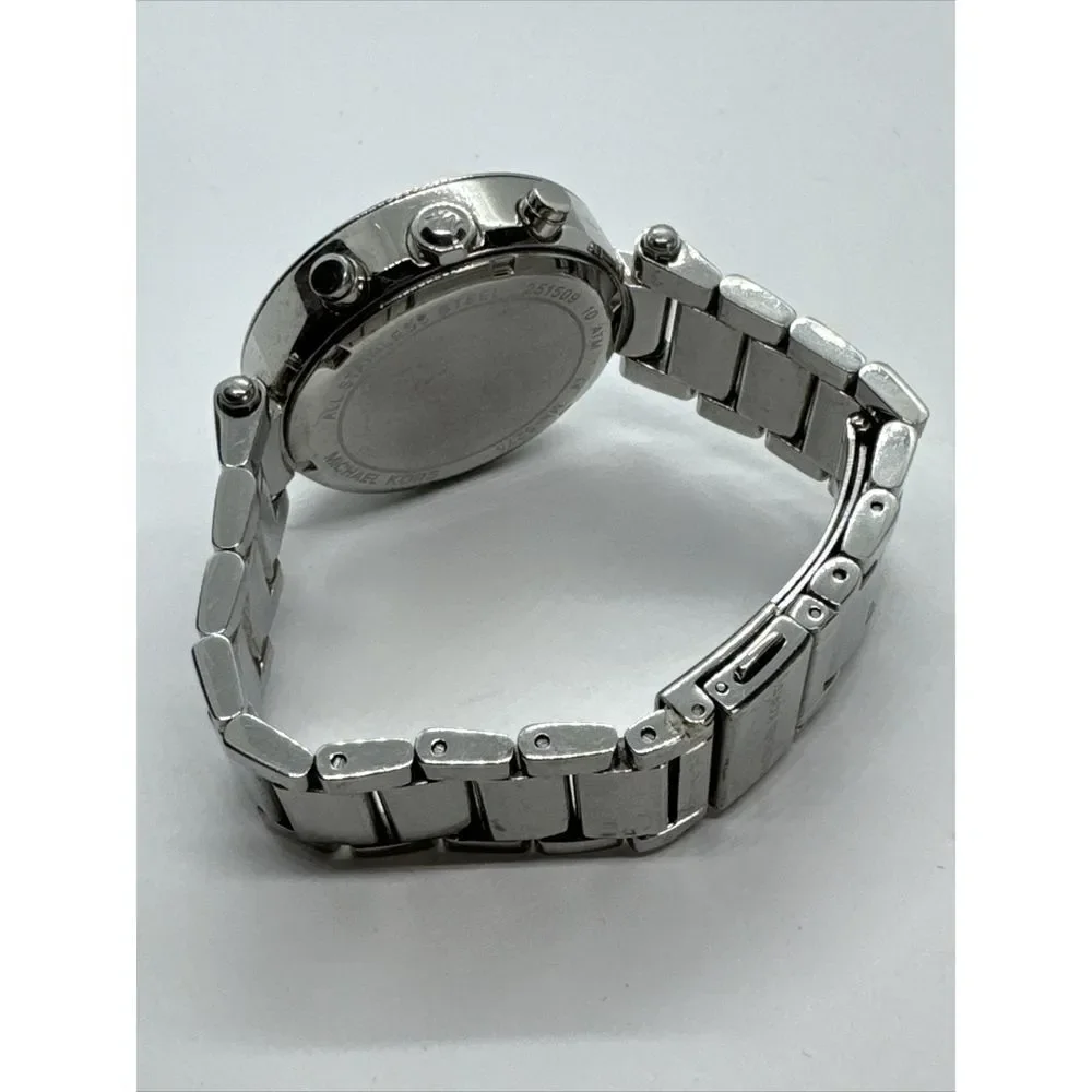 Michael Kors MK5275 Women Silver Stainless Steel Analog Dial Quartz Watch JNA719